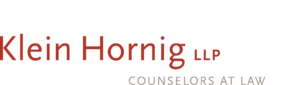 Klein Hornig LLP, Counselors at Law