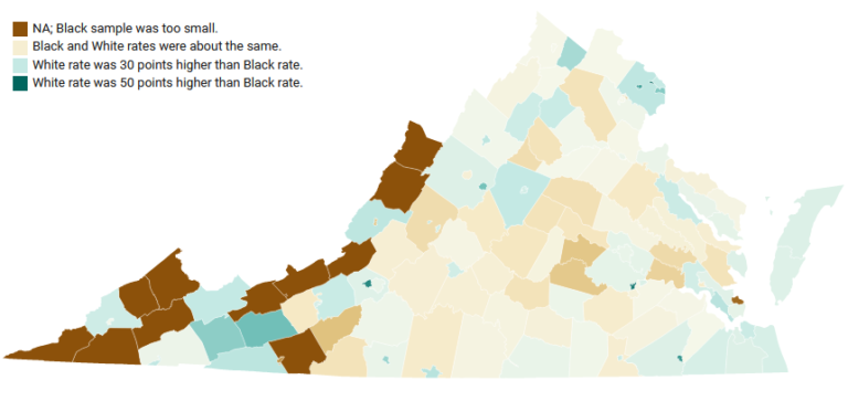 Black-homeownership-gap-map - HousingForward Virginia