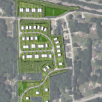 The approved Illustrative Master Plan for The Moores